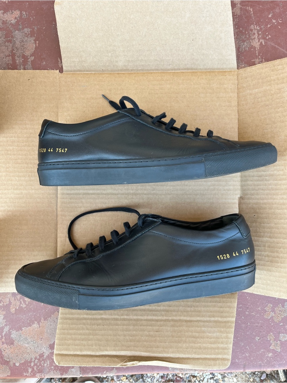 Common Projects Achilles Low Top Leather Sneakers Men’s EU 44